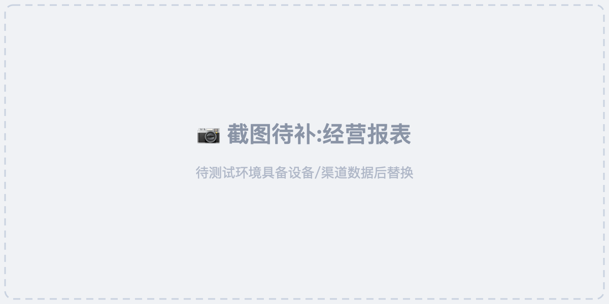 经营报表